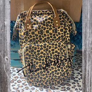 Leopard Diaper Backpack